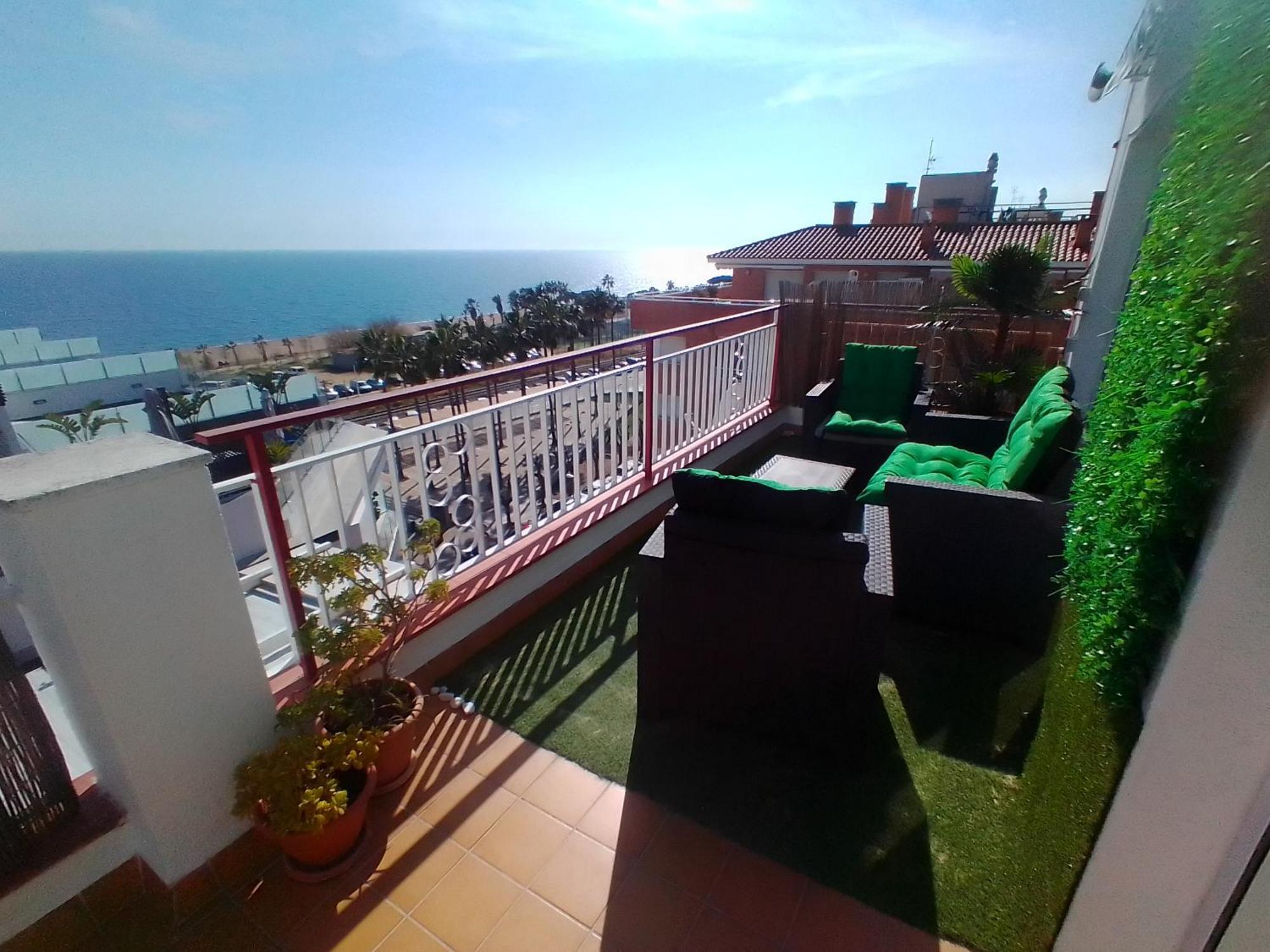 Terraza Al Mar Daire Pineda de Mar Dış mekan fotoğraf